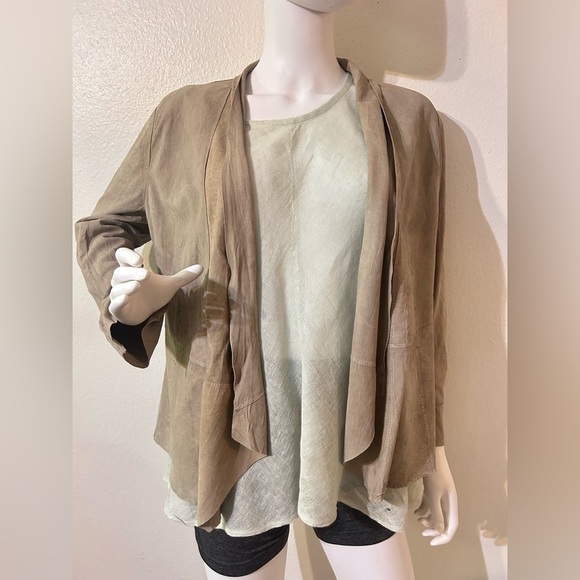 Sylvie Schimmel Jacket Lightweight 
Open Front Waterfall 
Outwear Cardig… - Picture 2 of 13